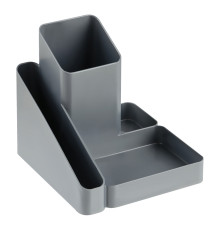 Органайзер СТАММ "Имидж" серый металлик