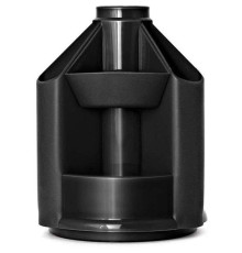 Органайзер СТАММ "Mini Desk" вращающийся, черный