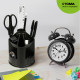Органайзер СТАММ "Mini Desk" вращающийся, черный