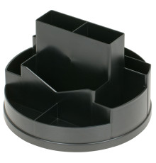 Органайзер СТАММ "Сити" вращающийся, черный