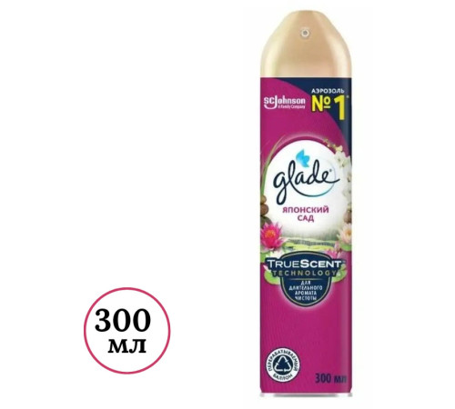 Освежитель воздуха Glade "Японский сад " 300 мл