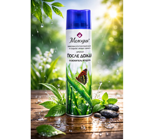 Освежитель воздуха Мелодия "После дождя", 300 мл