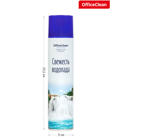Освежитель воздуха OfficeClean "Свежесть водопада", 300 мл
