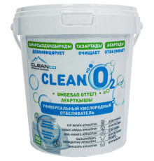 Отбеливатель кислородный универсальный Clean O2, 800 гр