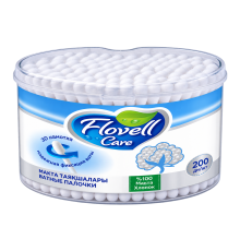 Палочки ватные Flovell, 200 шт.