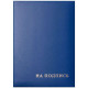 Папка адресная OfficeSpace 220х310 "НА ПОДПИСЬ", бумвинил, синяя