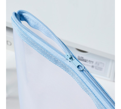 Папка-конверт на молнии DELI "Comiko", А4, 0,3 мм, сетка, ПВХ, ассорти