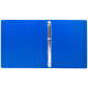 Папка на 4-х кольцах Silwerhof, пластиковая, 500 мкм, корешок 30 мм, синяя