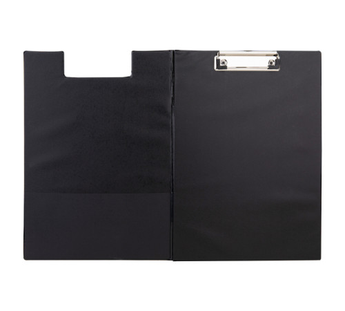 Папка-планшет с крышкой DELI А4, черная