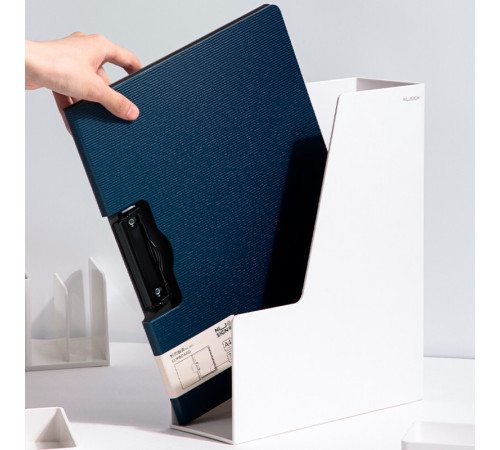 Папка-планшет с крышкой DELI "Clipboard", А4, синяя