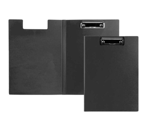 Папка-планшет с крышкой KUVERT А4, черная