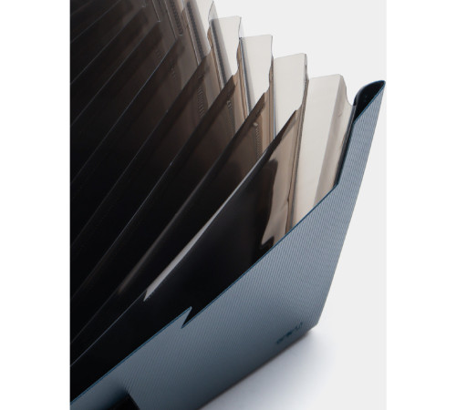 Папка-портфель DELI, А4, 13 отделений, 0,75 мм,  ассорти 