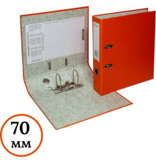 Папка-регистратор Eco А4, ширина корешка 70 мм, оранжевый 