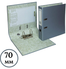 Папка-регистратор Eco А4, ширина корешка 70 мм, серый 