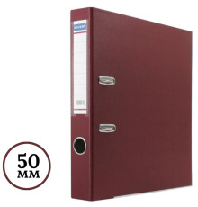 Папка-регистратор KUVERT А4, ширина корешка 50 мм, бордовая