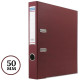 Папка-регистратор KUVERT А4, ширина корешка 50 мм, бордовая
