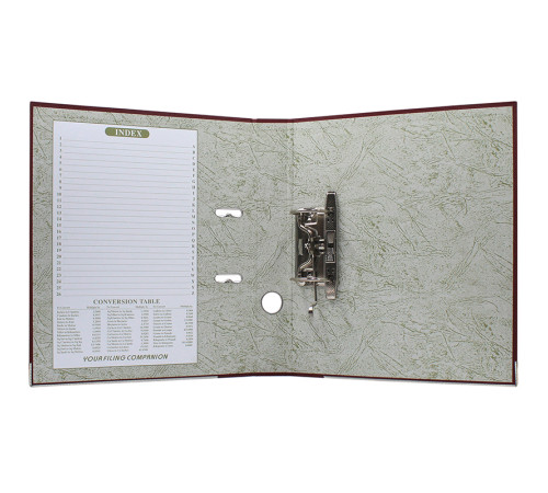 Папка-регистратор KUVERT А4, ширина корешка 50 мм, бордовая