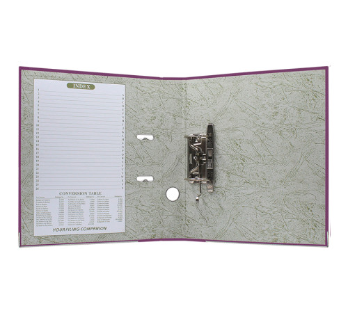 Папка-регистратор KUVERT А4, ширина корешка 50 мм, фиолетовая