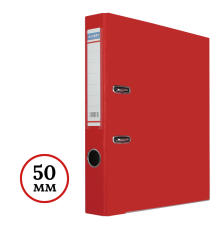 Папка-регистратор KUVERT А4, ширина корешка 50 мм, красная