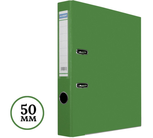 Папка-регистратор KUVERT А4, ширина корешка 50 мм, зеленая