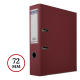 Папка-регистратор KUVERT А4, ширина корешка 72 мм, бордовая