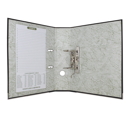 Папка-регистратор KUVERT А4, ширина корешка 72 мм, черная