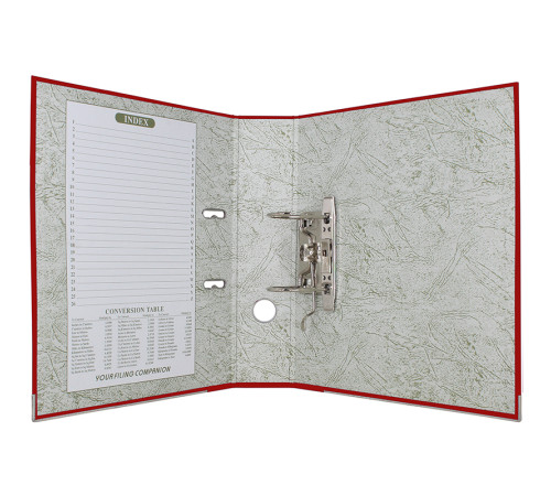 Папка-регистратор KUVERT А4, ширина корешка 72 мм, красная