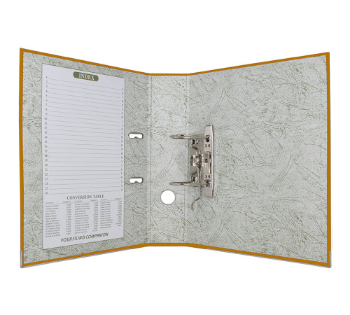 Папка-регистратор KUVERT А4, ширина корешка 72 мм, оранжевая