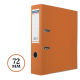 Папка-регистратор KUVERT А4, ширина корешка 72 мм, оранжевая