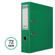 Папка-регистратор KUVERT А4, ширина корешка 72 мм, зеленая