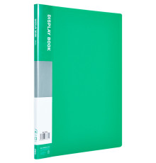 Папка с файлами DELI "Classic" на 10 вкладышей, 0.5 мм, зеленая