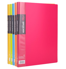 Папка с файлами DELI "Rio" на 20 вкладышей, ассорти