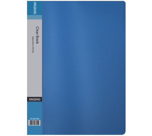 Папка с файлами "33640A" на 40 вкладышей, ассорти