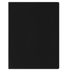 Папка с файлами СТАММ на 10 вкладышей, черная