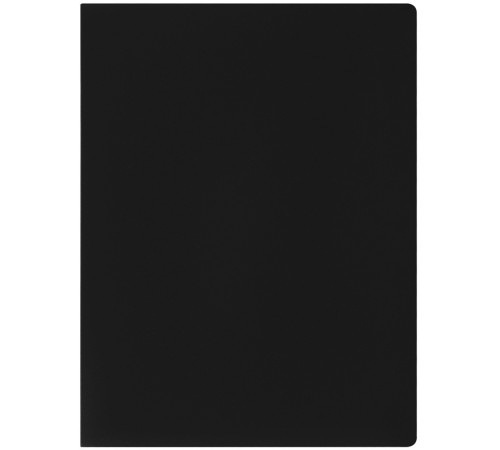 Папка с файлами СТАММ на 10 вкладышей, черная