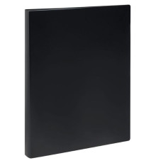 Папка с файлами СТАММ на 40 вкладышей, черная