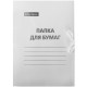 Папка с завязками OfficeSpace, А4 формат, мелованный картон, 300 гр, белая