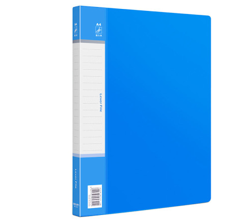 Папка с зажимом Deli А4 с внутренним карманом, ассорти