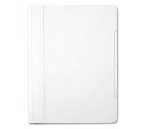 Папка-скоросшиватель БЮРОКРАТ, А4, 160/180 мкм, белая