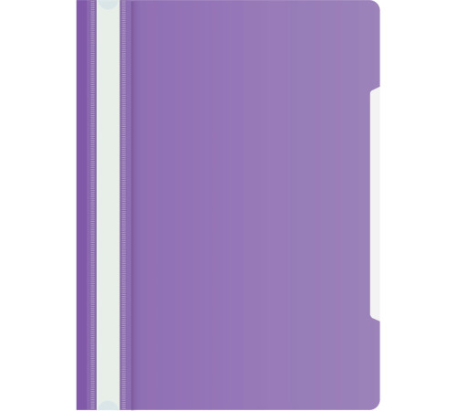 Папка-скоросшиватель БЮРОКРАТ, А4, 160/180 мкм, фиолетовая