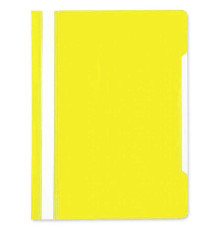 Папка-скоросшиватель БЮРОКРАТ, А4, 160/180 мкм, желтая