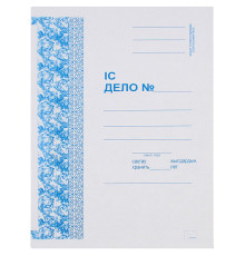 Папка-скоросшиватель картонная KUVERT, мелованная, А4 формат, 300 гр, белая