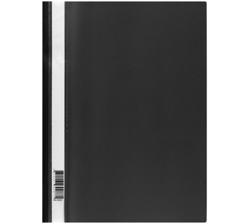 Папка-скоросшиватель СТАММ, А4, 160 мкм, черная