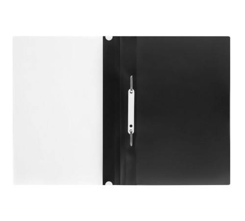 Папка-скоросшиватель СТАММ, А4, 160 мкм, черная