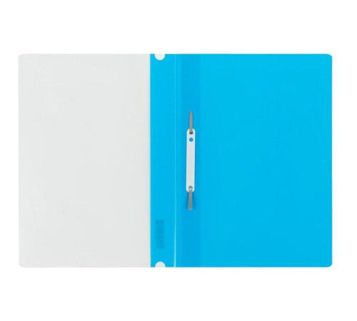 Папка-скоросшиватель СТАММ, А4, 160 мкм, голубая