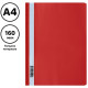 Папка-скоросшиватель СТАММ, А4, 160 мкм, красная