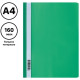 Папка-скоросшиватель СТАММ, А4, 160 мкм, зеленая