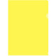 Папка-уголок Silwerhof, А4, 120 мкм, желтая
