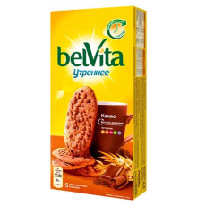 Печенье Belvita  "Утреннее", какао, 5 шт,225 гр.
