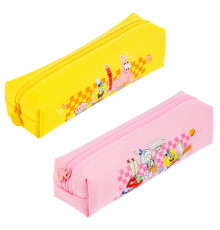 Пенал 1 отделение Deli "SpongeBob", 200х55х50 мм, на молнии, ассорти